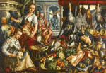 ₴ Картина бытовой жанр известного художника от 170 грн.: Хорошо запасливая кухня