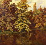 Пейзаж: Осеннее озеро