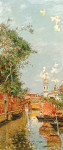 Купить картину городской пейзаж от 134 грн.: Венецианская заводь