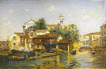 Купить картину городской пейзаж от 174 грн.: Венецианская сцена