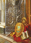 Натюрморт: Шлем и щит Карла IX