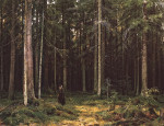 Пейзаж: В лесу графини Мордвиновой