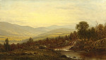 ₴ Репродукция пейзаж от 193 грн.: Вид в долине Саскуэханны