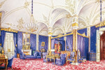 Бытовая живопись: Интерьер Зимнего дворца, опочивальня императрицы Марии Александровны