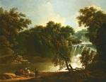 ₴ Репродукция пейзаж от 247 грн.: Водопад Корра Линн на реке Клайд