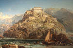 ₴ Картина морской пейзаж художника от 168 грн.: Вид на Сан-Себастьян