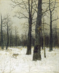 Пейзаж: Зимой в лесу