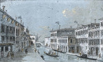 ₴ Картина городской пейзаж художника от 152 грн.: Шесть видов Венеции, гондолы на канале