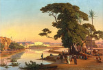 ₴ Репродукция картины пейзаж от 166 грн.: Закат в Каире