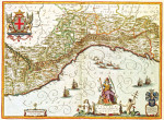 ₴ Древние карты высокого разрешения от 235 грн.: Лигурия, состояние Республики Генуя