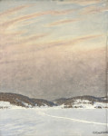 ₴ Картина пейзаж художника от 242 грн.: Зимний вид Раккен