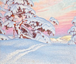 ₴ Картина пейзаж художника от 265 грн.: Солнце и тень на горах