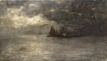 ⚓Репродукция морской пейзаж от 193 грн.: Шторм на венецианской лагуне