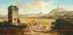 ₴ Репродукция пейзаж от 261 грн.: Летний урожай в римской деревне