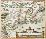 Купить древние карты мира: Новая Англия