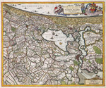 Древние карты мира: Голландские провинции вокруг центра
