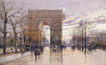 ₴ Репродукция городской пейзаж от 261 грн.: Триумфальная арка