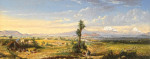 ₴ Репродукция пейзаж от 172 грн.: Долина Мехико с Попокатепетль и Истаксиуатль