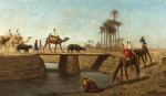 ₴ Репродукция пейзаж от 253 грн.: Мост, Верхний Египет