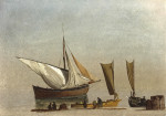 ₴ Картина морской пейзаж известного художника от 161 грн.: Рыбацкие лодки