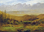 ₴ Репродукция пейзаж от 241 грн.: В предгорье Скалистых гор