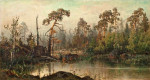 ₴ Репродукция пейзаж от 181 грн.: Лесной пруд