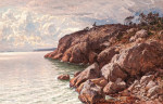 ⚓Репродукція морський краєвид від 211 грн.: Прибережний вид зі скелями