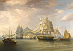 Купить картину море от 184 грн.: Опийные корабли в Китае