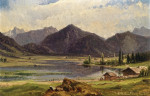 ₴ Репродукция пейзаж от 277 грн.: Озеро План в Тироле