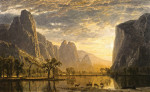 ₴ Репродукция пейзаж от 205 грн.: Долина в Йосимити