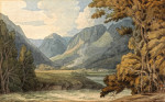 ₴ Репродукция пейзаж от 277 грн.: Вид Борроудейла из Игл Краг и Ростуэйт