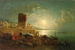 ₴ Репродукция картины пейзаж от 166 грн.: Вид на Девичью башню в Баку