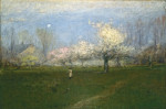 ₴ Репродукция пейзаж от 217 грн: Цветущая весна, Монклер, Нью-Джерси