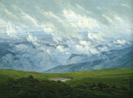 ₴ Репродукция пейзаж от 309 грн.: Дрейфующие облака