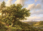 ₴ Репродукция пейзаж от 235 грн.: Вид на Кенигштайн на Эльбе