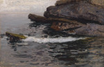 ₴ Картина морской пейзаж художника от 179 грн.: Красивые скалы, Нерви