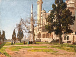 ₴ Репродукция городской пейзаж от 235 грн.: Перед мечетью