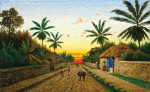₴ Репродукция пейзаж от 205 грн.: Путь к пляжу, Акапулько