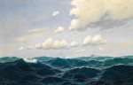 Купить картину море от 174 грн.: Паровой корабль в море