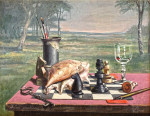 ₴ Репродукция натюрморт от 247 грн.: Ложная проблема шахмат