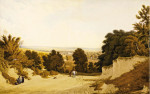 ₴ Репродукция пейзаж от 269 грн.: Вид на холмы Бродвея, Вустершир