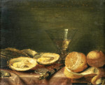 ₴ Картина натюрморт художника от 200 грн.: Устрицы и лимоны