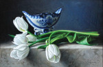 Купить натюрморт современного художника от 174 грн.: Голландские тюльпаны