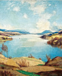 ₴ Репродукция пейзаж от 237 грн.: Озеро Ирн