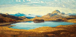 ₴ Репродукция пейзаж от 159 грн.: Вечные холмы, озеро Тафф