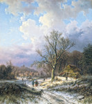 Купите картину художника от 254 грн: Зимний пейзаж