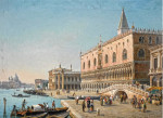 ₴ Картина городской пейзаж художника от 180 грн.: Дворец Дожей, Венеция