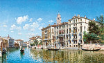 ₴ Картина городской пейзаж художника от 199 грн.: Палаццо Кавалли Франкетти