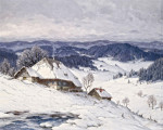 Зимний пейзаж в Шварцвальде