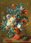 ₴ Репродукция натюрморт от 263 грн.: Цветы в урне